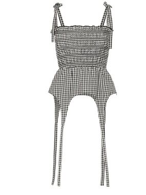 Sandy Liang Seal Top slight flaw**